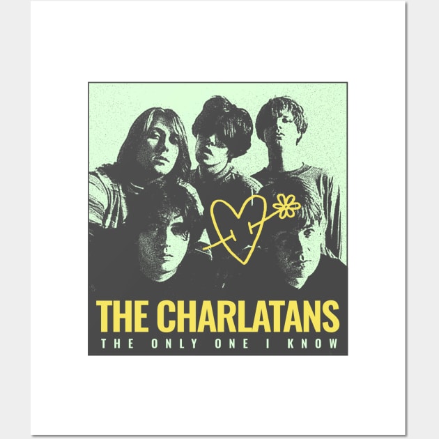 The Charlatans - Fanmade Wall Art by fuzzdevil